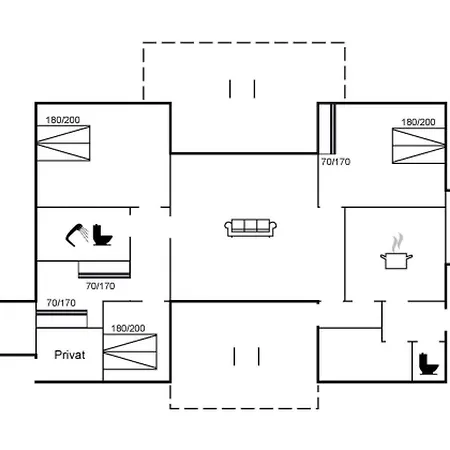 Antonina - 10m From The Sea By Interhome Сasa de vacaciones